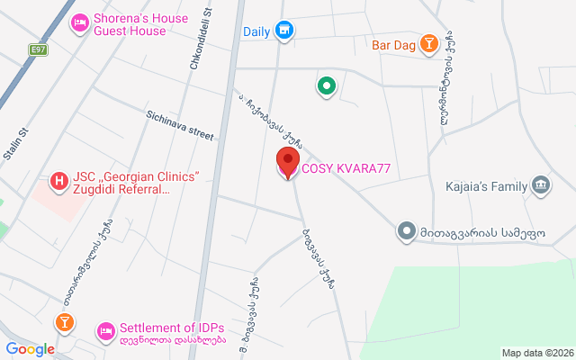 Карта расположения