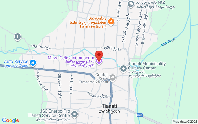 Карта расположения