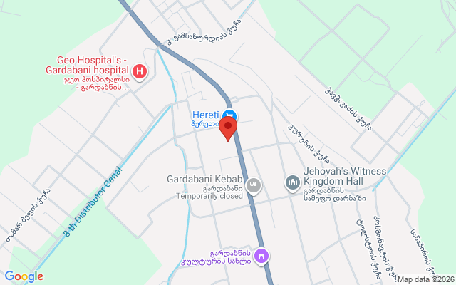 Карта расположения
