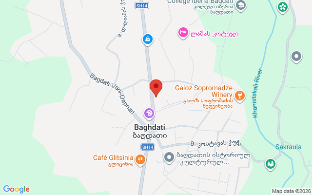 Карта расположения