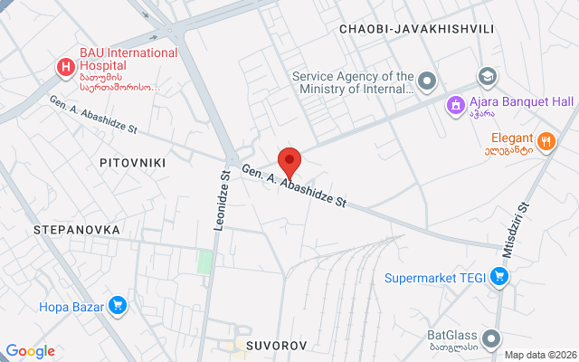 Карта расположения