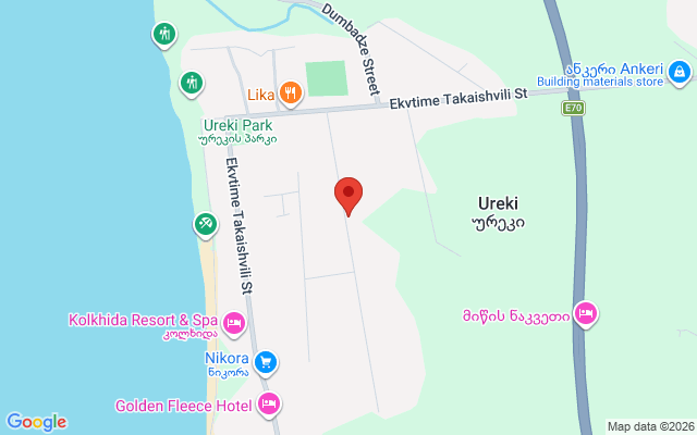 Карта расположения
