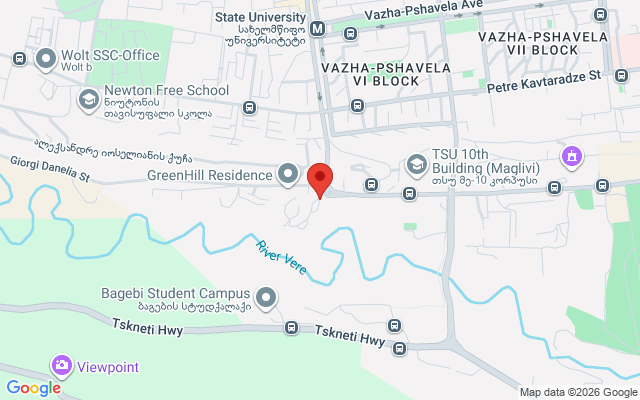 Карта расположения
