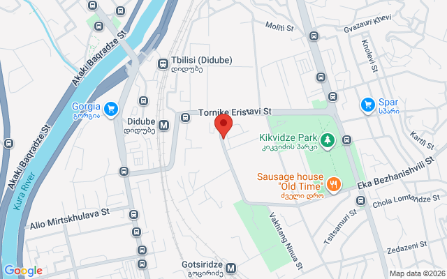 Карта расположения