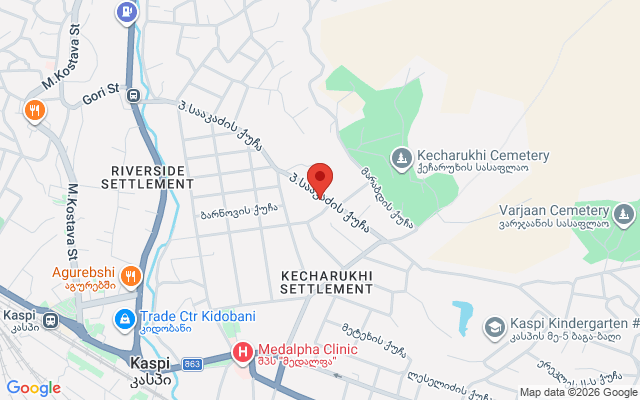Карта расположения
