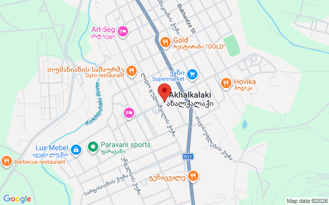 Карта расположения