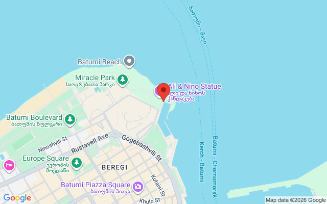 Карта расположения