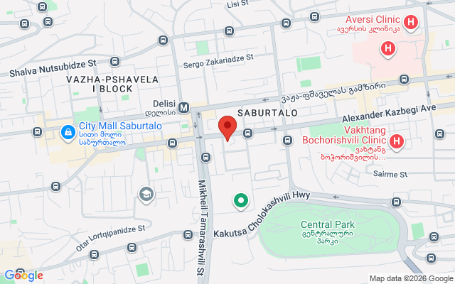 Карта расположения