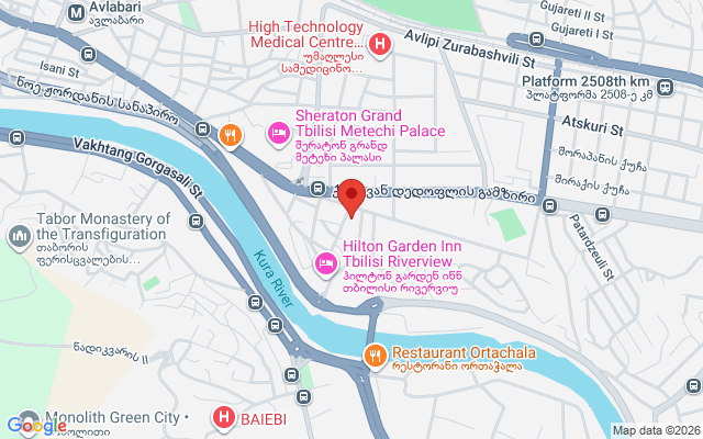 Карта расположения