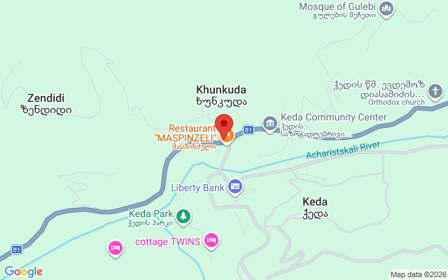 Карта расположения