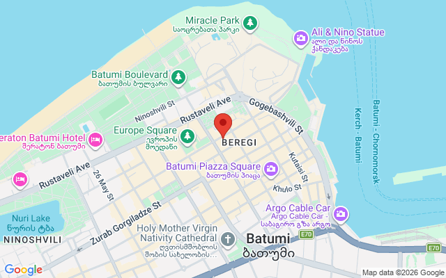 Карта расположения