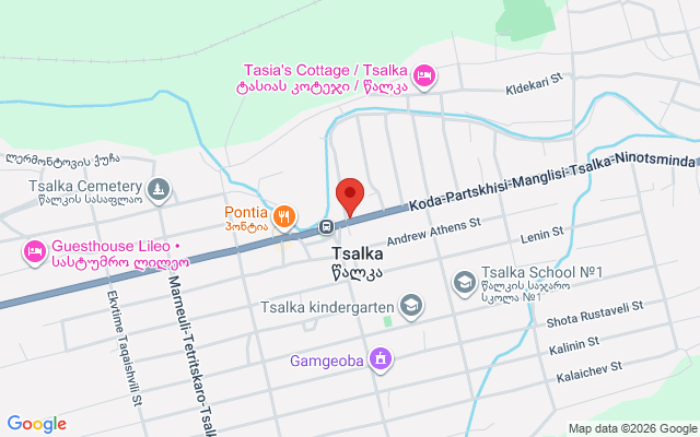 Карта расположения