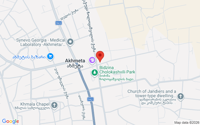 Карта расположения