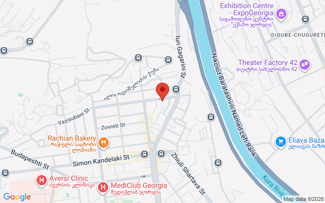 Карта расположения