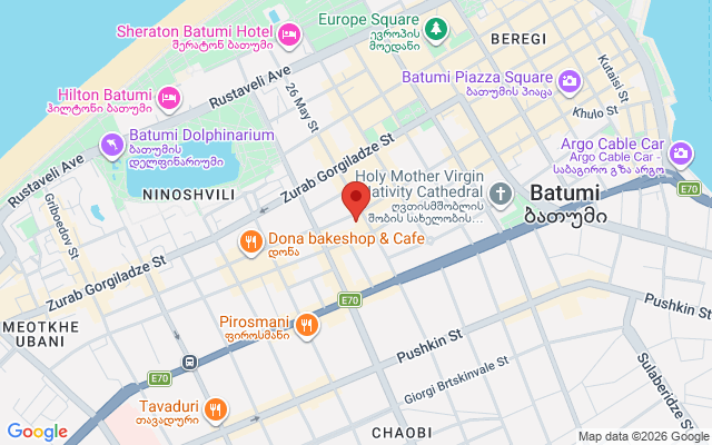 Карта расположения