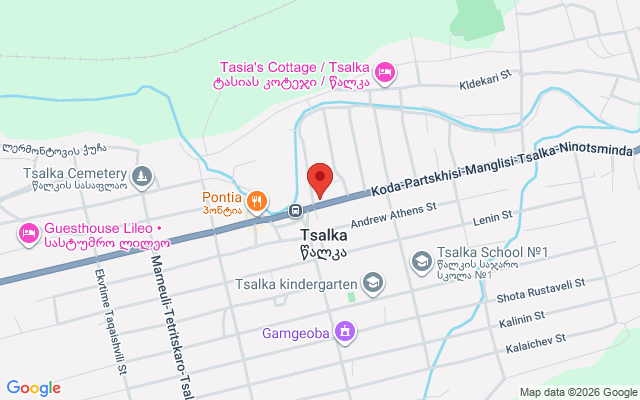 Карта расположения