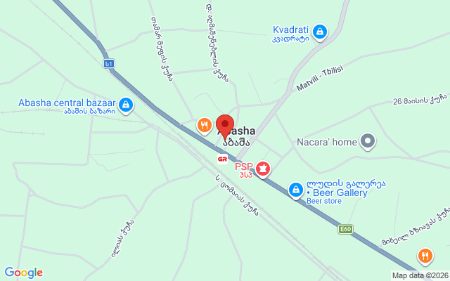 Карта расположения