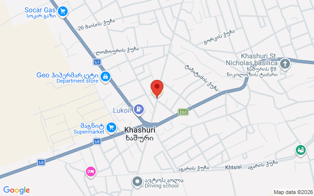 Карта расположения