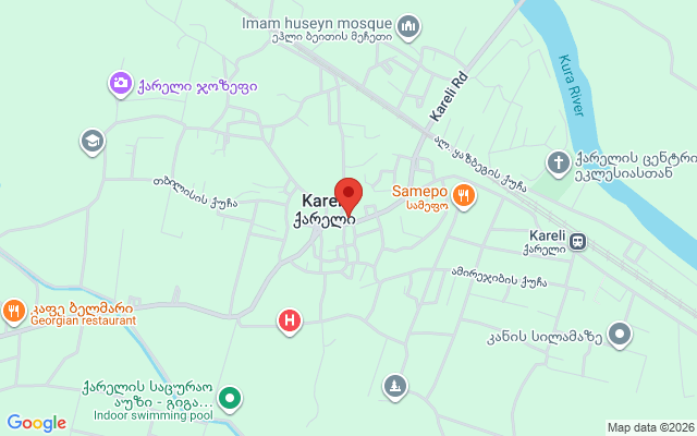 Карта расположения
