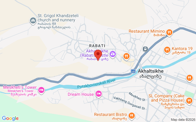 Карта расположения