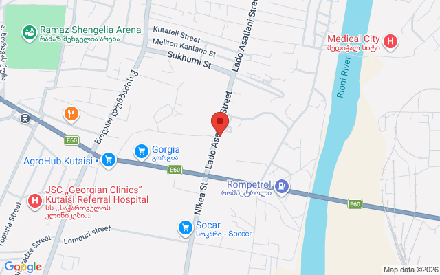 Карта расположения