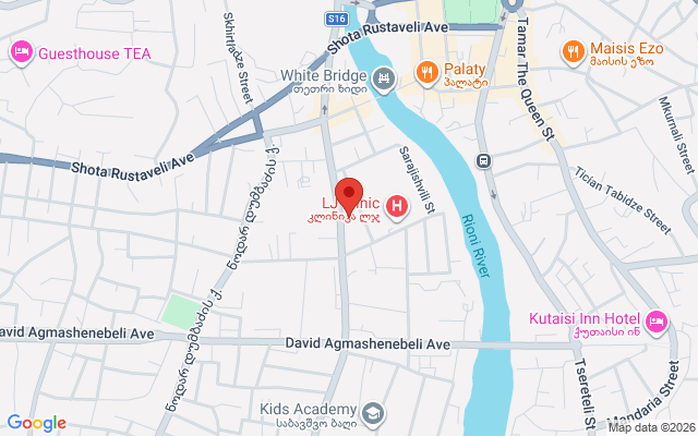 Карта расположения