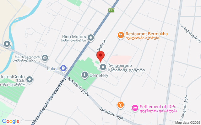 Карта расположения