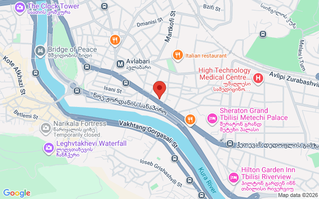 Карта расположения