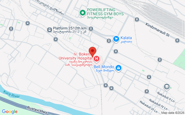 Карта расположения