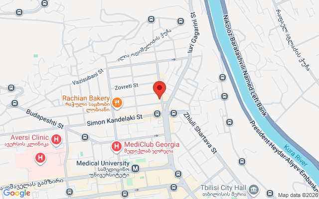 Карта расположения