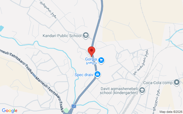 Карта расположения