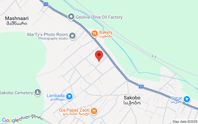 Карта расположения