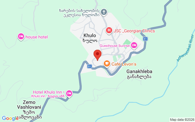 Карта расположения