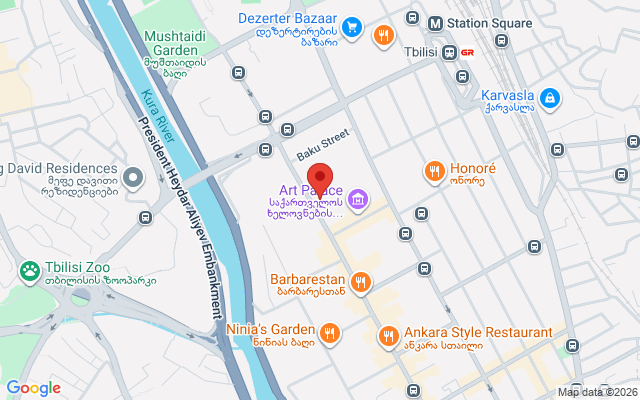 Карта расположения