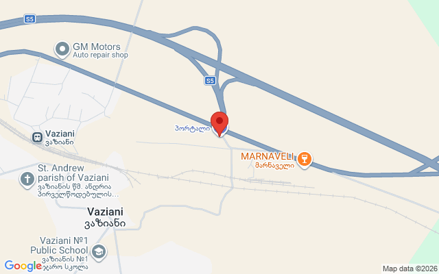 Карта расположения