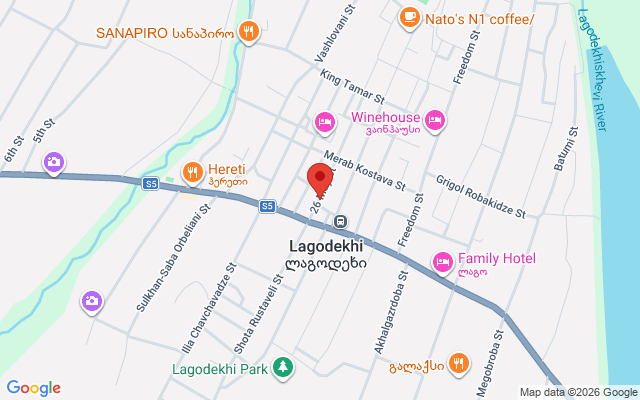Карта расположения