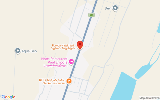 Карта расположения