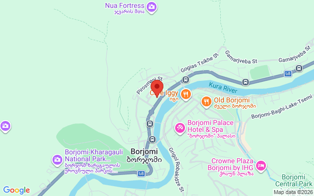 Карта расположения