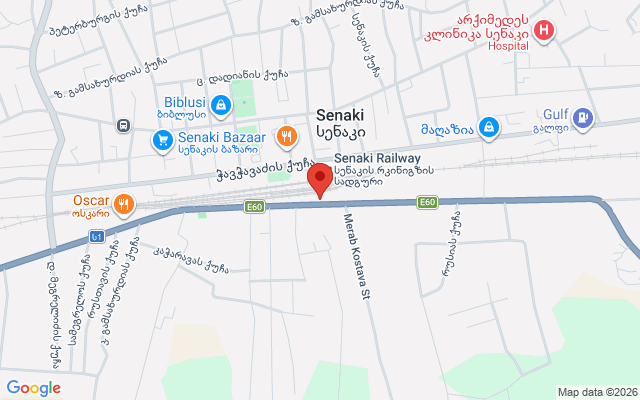 Карта расположения