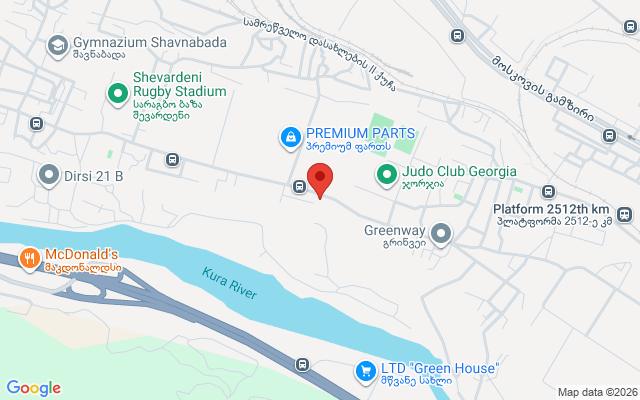 Карта расположения