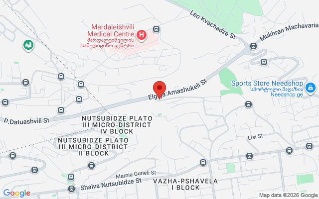 Карта расположения