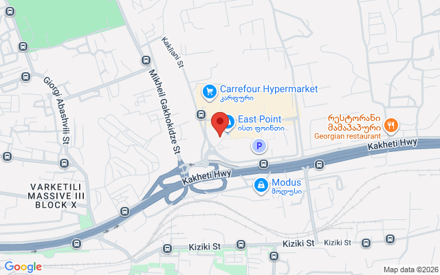 Карта расположения