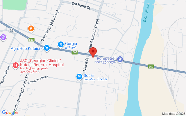 Карта расположения