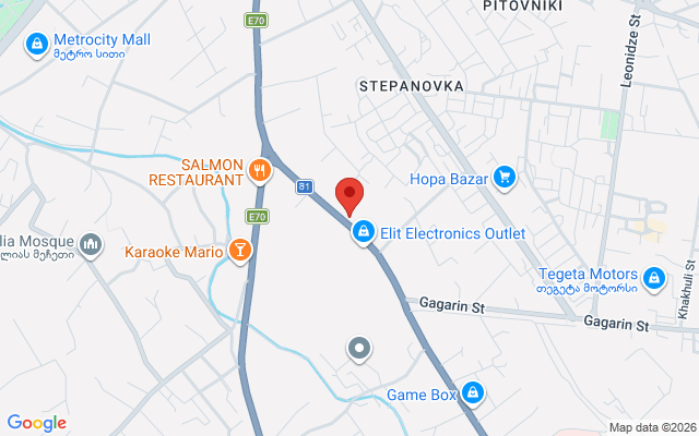 Карта расположения