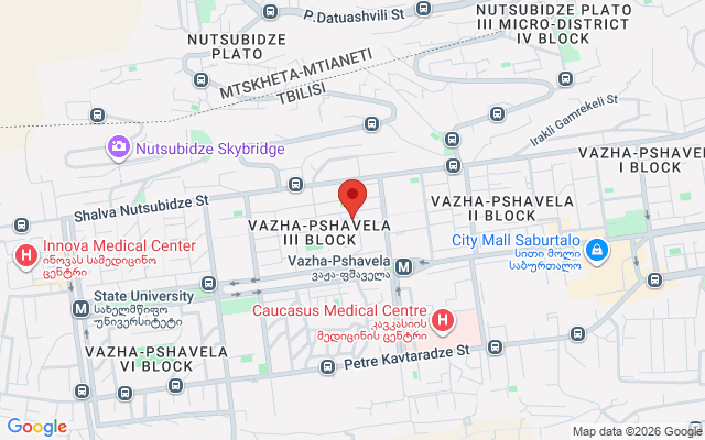 Карта расположения