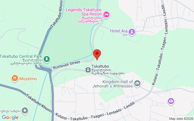 Карта расположения