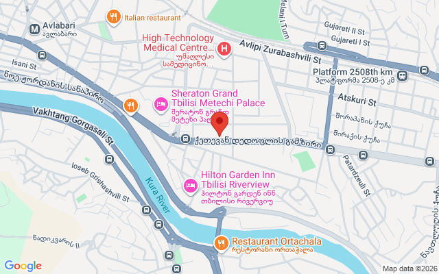 Карта расположения
