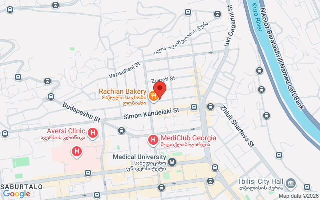 Карта расположения