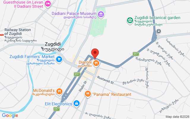 Карта расположения