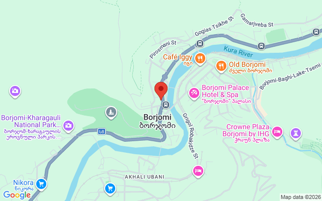 Карта расположения